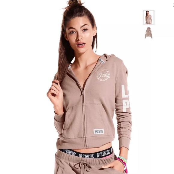 VS VICTORIAS SECRET PINK HOODIE SWEAT PANT SET S - Picture 3 of 5
